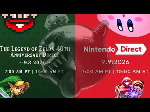 [MetalKingBoo] Double Direct! Zelda, Metroid, and Kirby Reactions