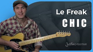 Le Freak by Chic | Riff Guitar Lesson