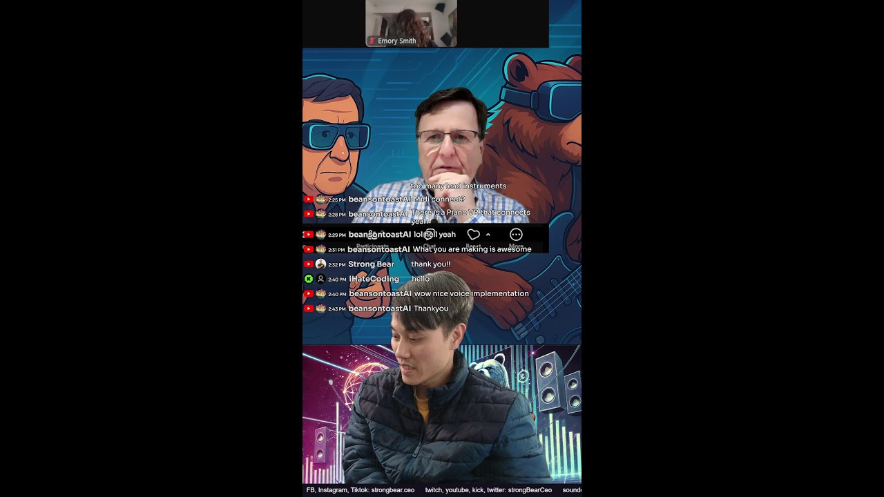 CsoundMeta Demo, Jam & Tutorial w/ Dr.B & Strong Bear - Apr 17, 2025 (Mobile)