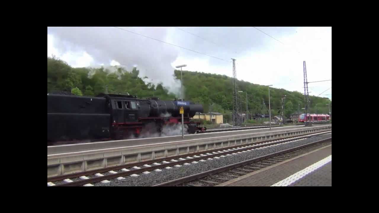 23 042 auf der Dillstrecke am 6.5.2012 (Full HD)
