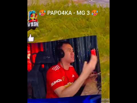 PAPO4KA ⚡ MG 3 🎯 - PUBG Mobile #pubgmobile #shorts