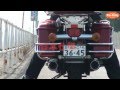 ハーレー FLHTCU ツーリング　北米マフラーと日本仕様の違い　走行動画