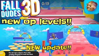 fall dudes 3D multiplayer new update!! version:1.3.4 | new levels screenshot 4