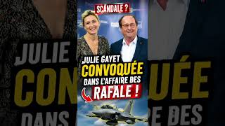 Affaire Rafale : Julie Gayet entendue par la police, François Hollande réagit
