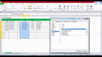 How to format cells in Excel, របៀបកំណត់ប្រភេទតារាងការងារក្នុង Excel.