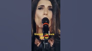 Thumbnail of GIORGIA - LA CURA PER ME (SANREMO 2025) 💥 #giorgia