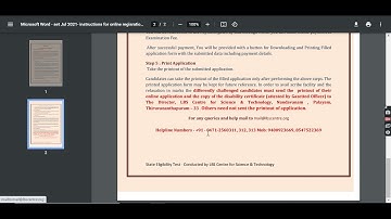 Kerala SET 2021 Application Form (Out) - How to Fill Kerala SET July Session 2021 Application Form