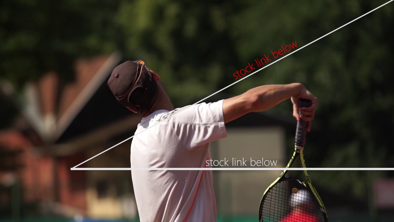 Tennis Serve Slow-Mo - TOP SELLING - STOCKVIDEO stock video tennis serve toss