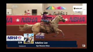 Eye Bounce Chex- NBHA youth world- Round 1