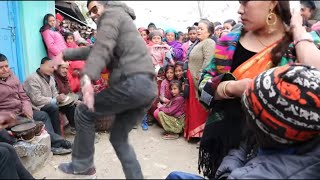 Baglunge Bajama Jeevan Pandey Ko Babal Dance || कुखुरो कटाई डान्स || काटेको कुखुरो नाच ||