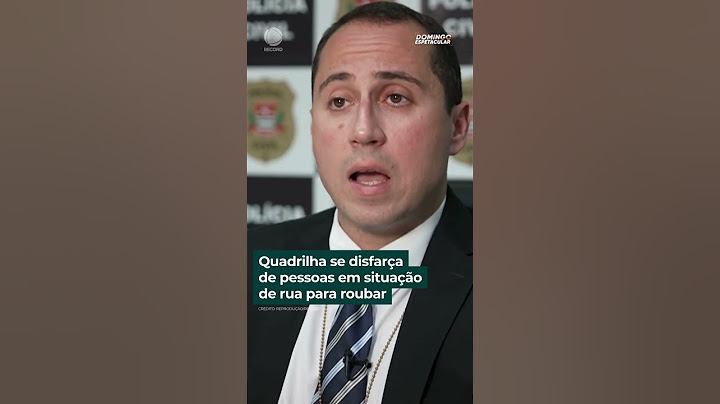 Quadrilha se disfarça de pessoas em situação de rua para roubar | #shorts #domingoespetacular
