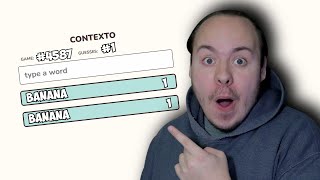 WHAT A FIRST GUESS | Contexto | Mega-Matt Plays