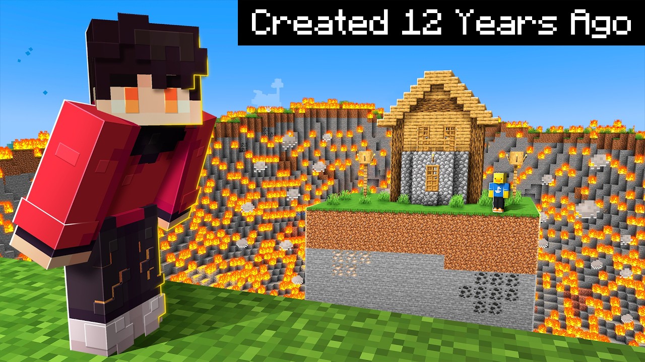 This Minecraft Server Was ABANDONED 12 Years Ago..
