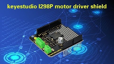 ks0007 keyestudio l298P motor driver shield