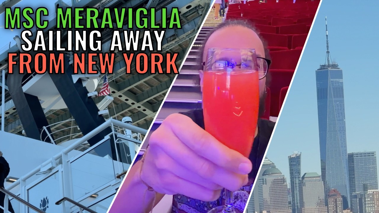 Sailing Away from New York | Day 2 | The Bahamas via MSC Meraviglia