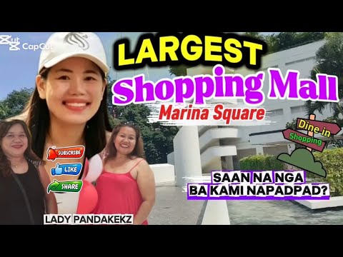 MARINA SQUARE LARGEST SHOPPING MALL | SAAN NA NGA BA NAPAPAD? | LADY PANDAKEKZ #subscribe #asmr