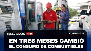 En tres meses cambió el consumo de combustibles  | Televistazo 1PM🔴#ENVIVO 11 junio 2026