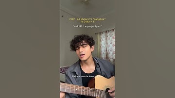 Thumbnail of Sapphire Ed Sheeran Cover💘 #sapphire #edsheeran #arijitsingh #music #singer #song