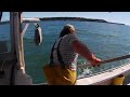 lobster fishing off the coast of maine
