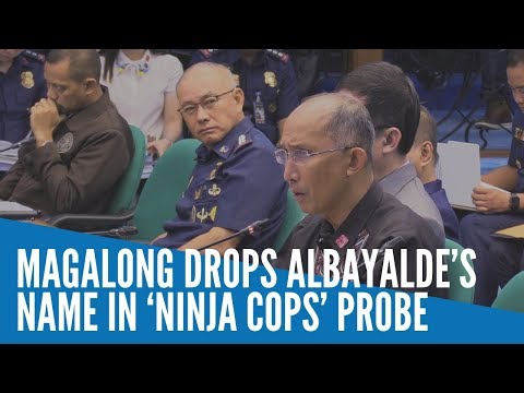 Magalong drops Albayalde’s name in ‘ninja cops’ probe