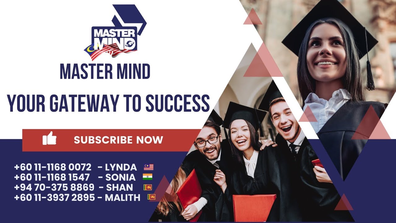 Master Mind - Your Gateway to Success | Study In Malaysia - YouTube