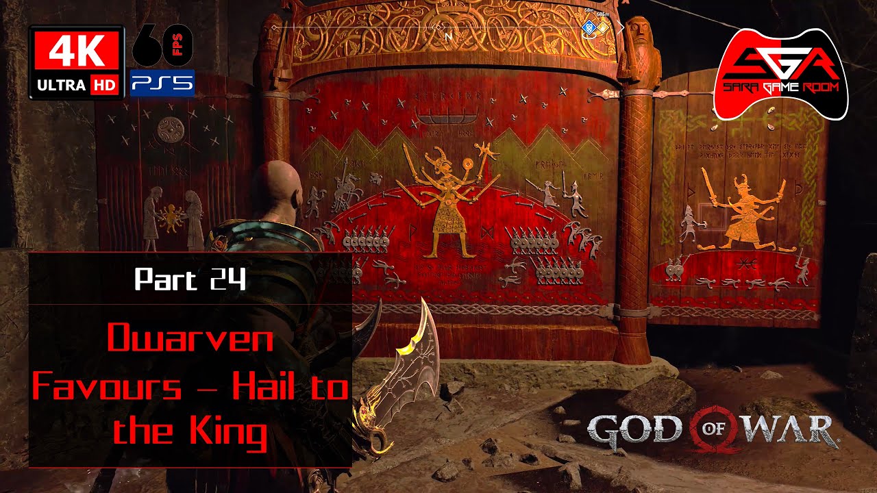 God of War Gameplay (2018) - Part 24 Midgard Dwarven Favours - Hail to the King