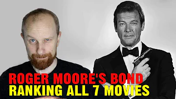 Roger Moore James Bond Movie Ranking (All 7 films ranked)