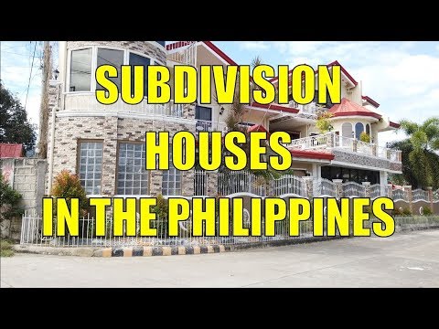 Subdivision Houses In The Philippines.