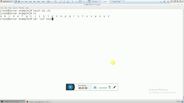 Tar archive in Linux | Practical Demonstration of TAR