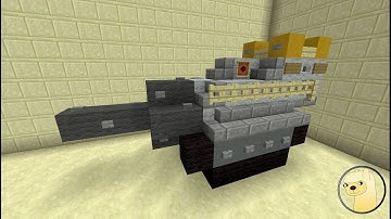 Minecraft - How To Build Transformers G1 Nosecone!