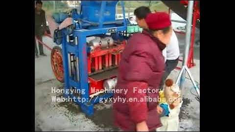 QMJ4 35C Block making machine