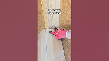A GENIUS CAPENTER EASY LAYOUT | woodworking ideas #shorts #howto #tricks