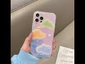 JORINALSAY Color cloud all-inclusive anti-drop phone case for iPhone