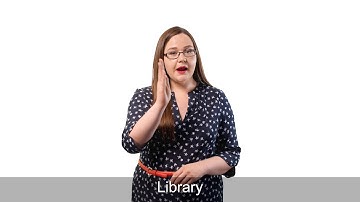 Library  in Irish Sign Language
