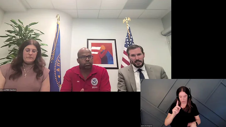 ACL/FEMA Webinar on Extreme Heat Emergency Preparedness for Organizations (with ASL)