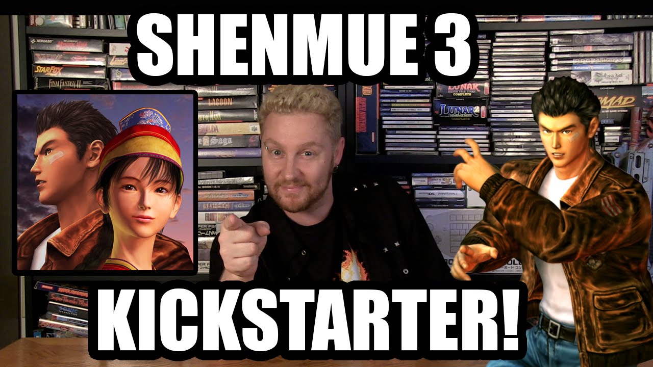 Thumbnail for SHENMUE 3 IS COMING!!!!! KICKSTARTER! OMFG! - Happy Console Gamer
