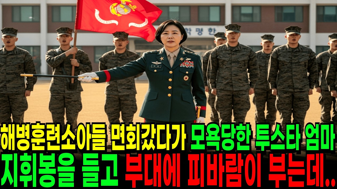훈련소 아들 면회 갔다가 노숙자로 모욕당한 투스타 엄마, 지휘봉을 들고 돌아오자 부대에 피바람이 부는데…