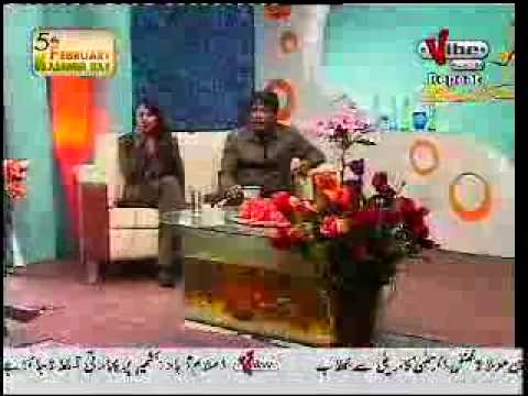 Anwar Zaib Ambreen Khan Live In Vibe Tv