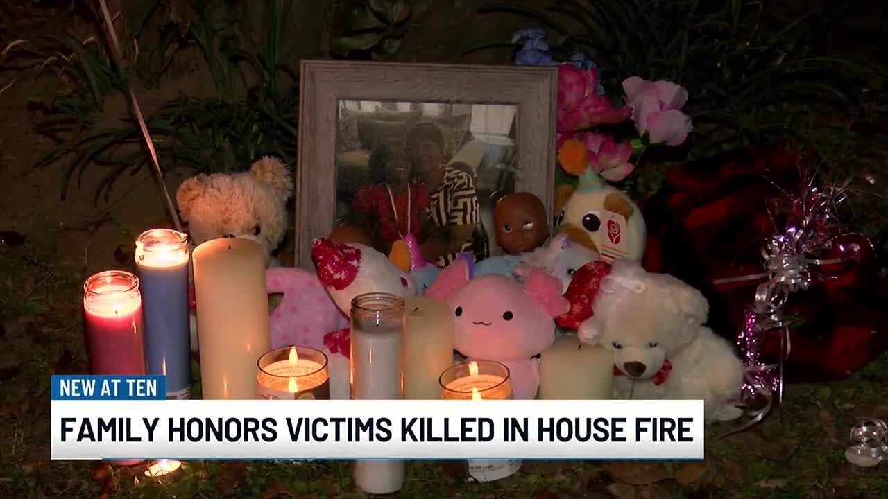 Family, friends honor 2 killed in recent Montgomery house fire - YouTube