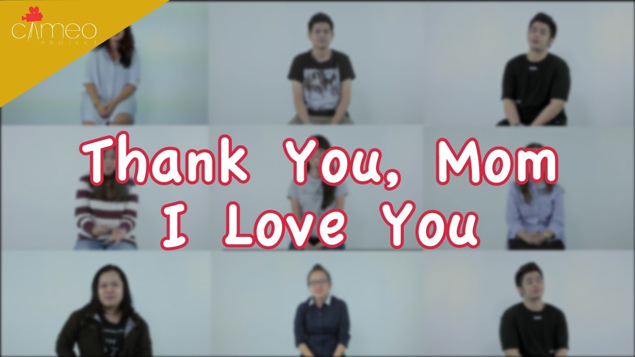 THANK YOU MOM I LOVE YOU Hari Ibu YouTube