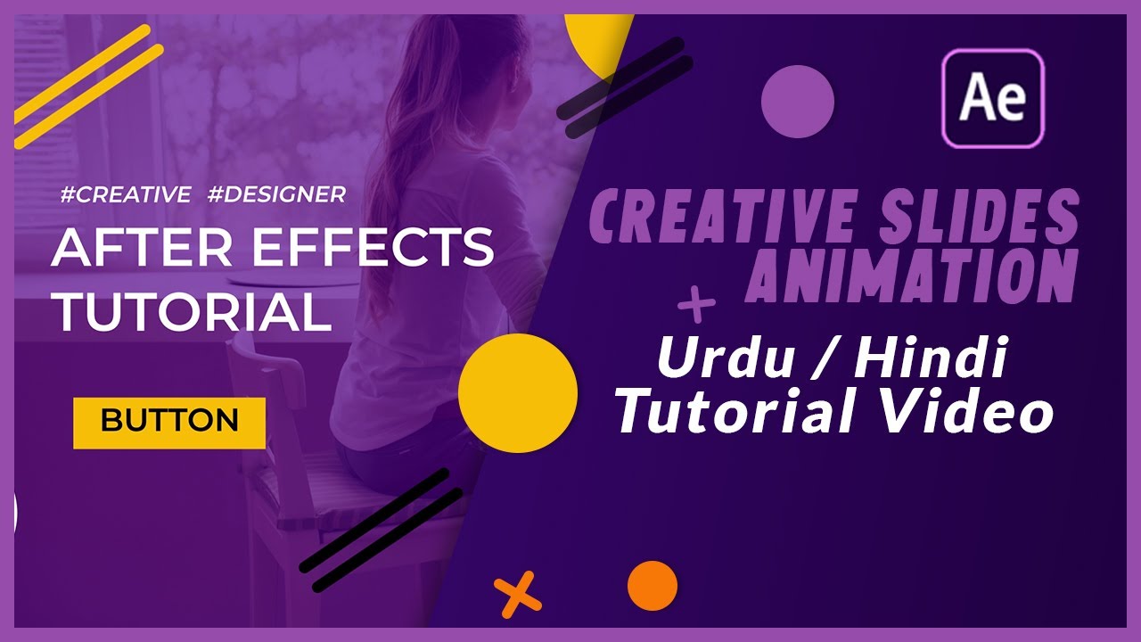 Modern Creative Slides Animation - After Effects Tutorial - Urdu ...