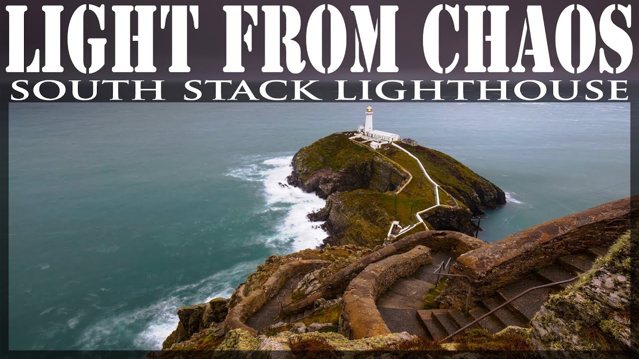 LANDSCAPE PHOTOGRAPHY from CHAOS | Stormy South Stack Lighthouse Anglesey Wales