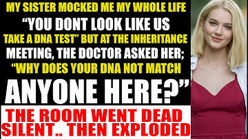 My sister forced a DNA test to prove I don’t deserve the inheritance — but the results left her pale