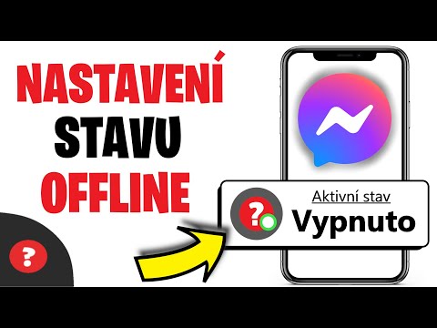 Jak se NASTAVIT NEVIDITELNÝM na MESSENGER | Návod | Telefon / Messenger