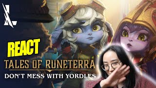 REACT to "Tales of Runeterra: Don't Mess with Yordles" cinematic! | WILD RIFT | League of Legends