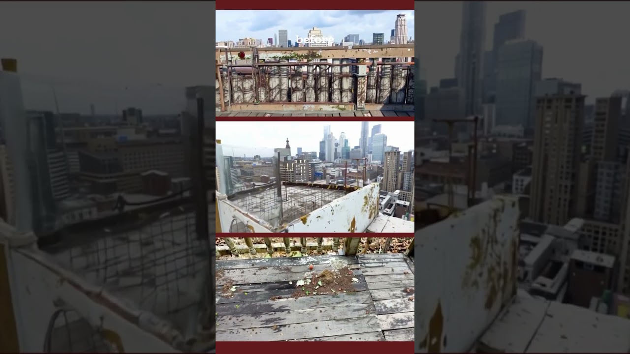 Tiny Seattle Patio Makeover 🌧️➡️☀️ | Before & After Transformation by Redrra