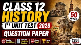 HS 2nd year History model question paper 50 marks,2026.