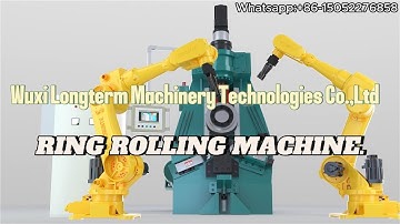 RING ROLLING MACHINE #RingRollingMachine #Metalworking #Forging
