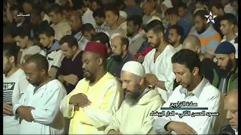تلاوة رائعة للشيخ عمر القزابري تراويح رمضان 1439/2018 الليلة 17 سورة الفرقان