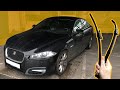 How to replace wiper blades on Jaguar XF (wiper service mode)